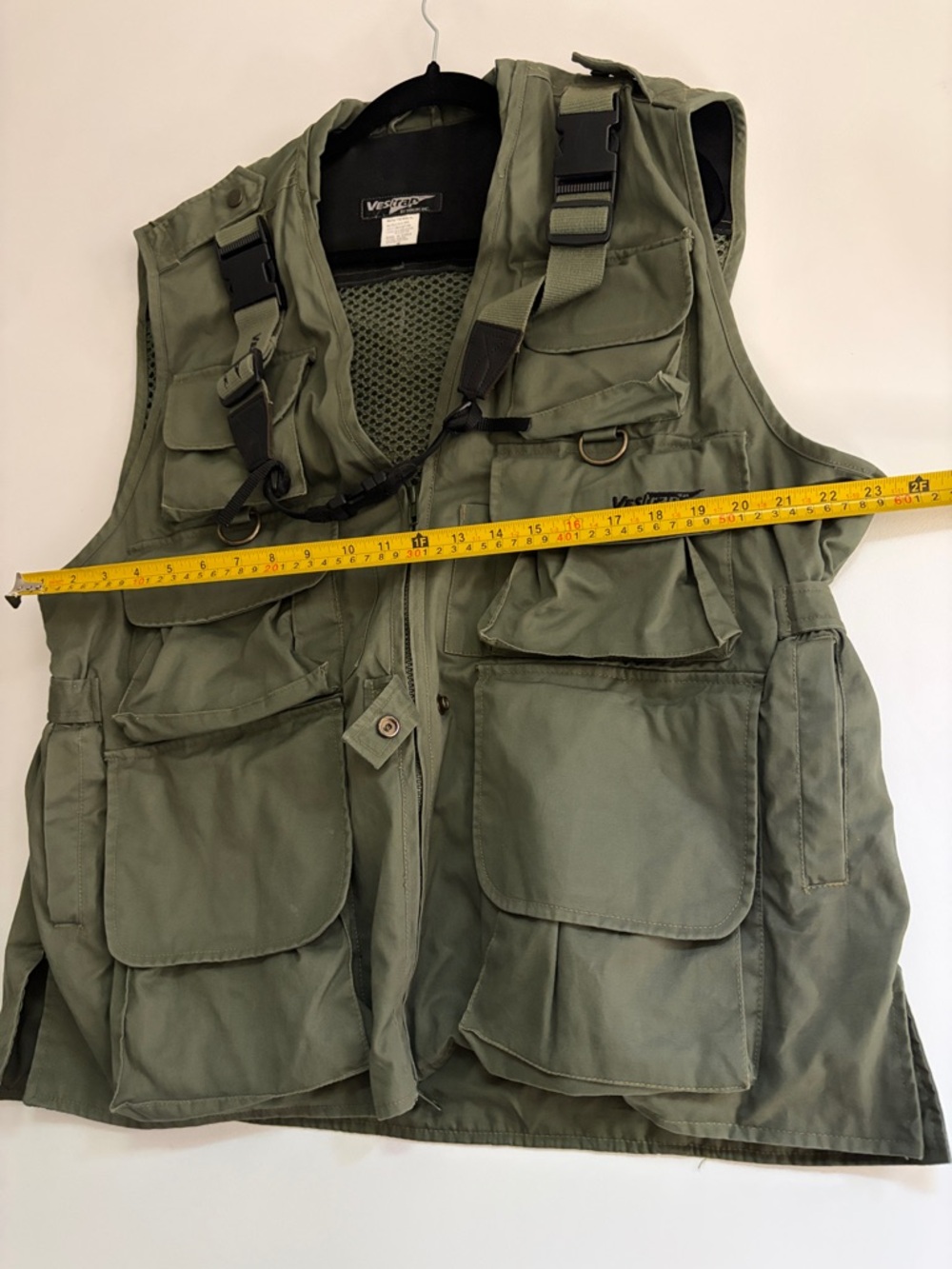 Vestrap By Nikon Army Green Photographer Vest Green Mens Size Medium